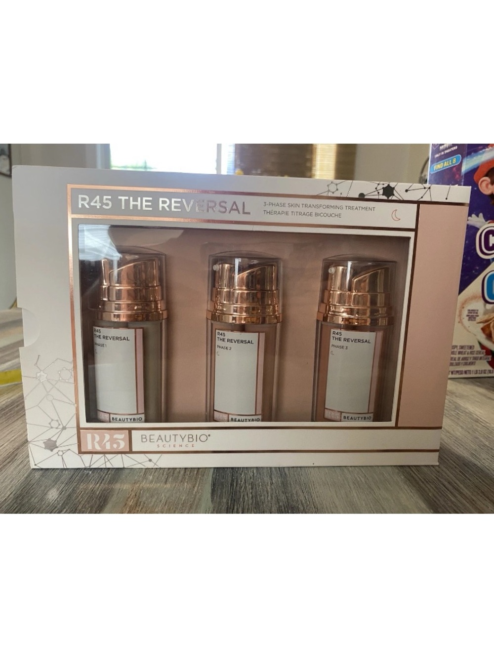 Beauty Bio R45 the Reversal 3-Phase Skin Transformation Treatment Set New